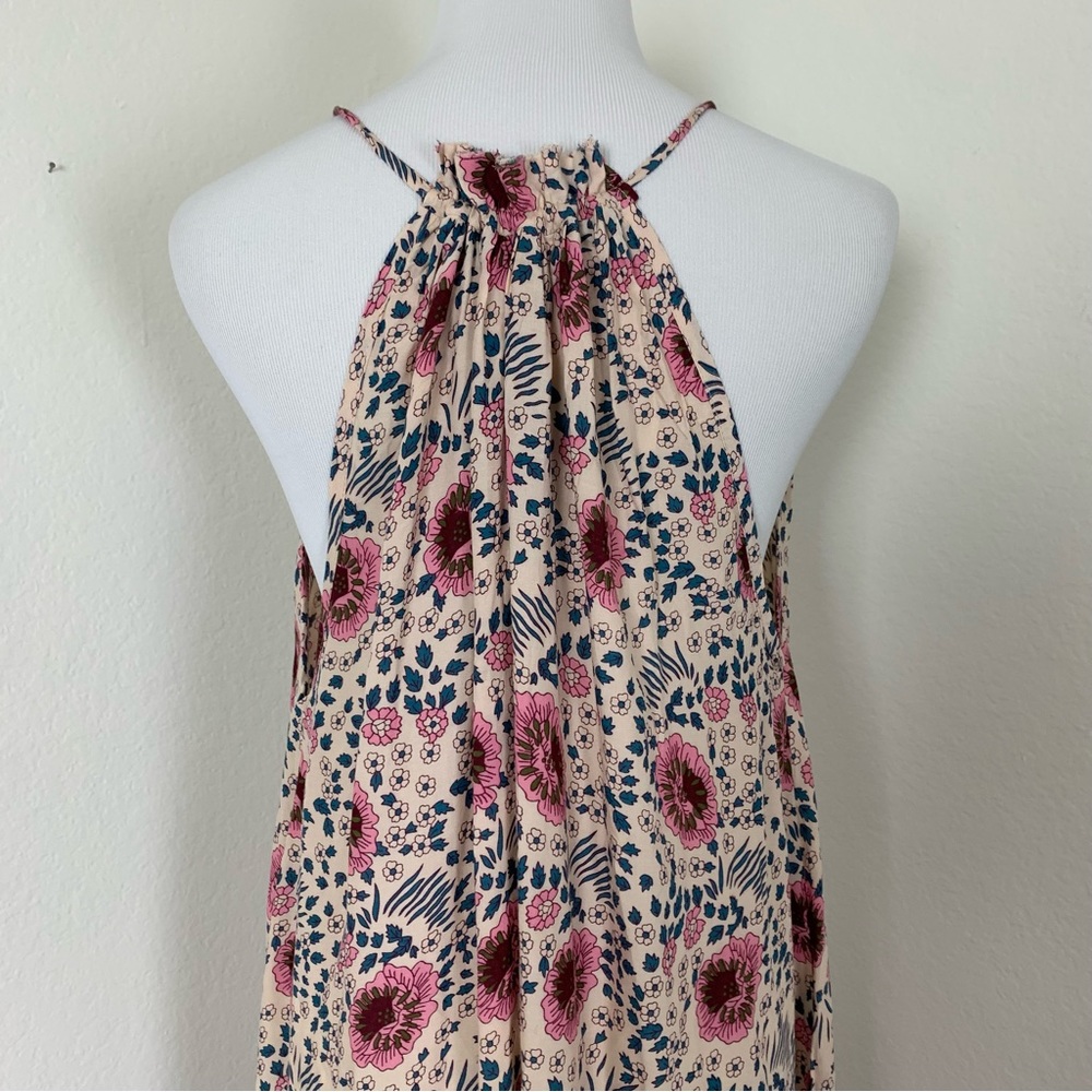 Natalie Martin Marlin Dress Boho Size M Floral Midi Tassel - Picture 8 of 17